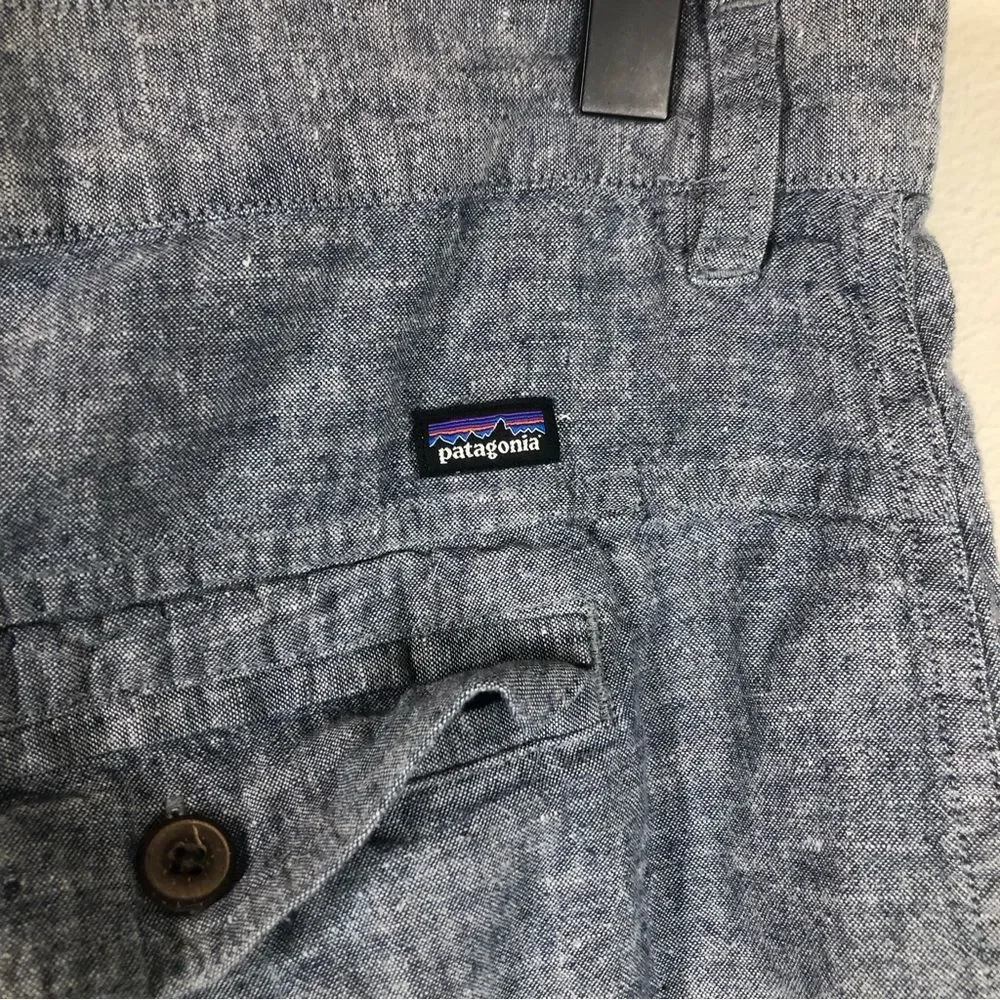 Patagonia Blue Back Step Hemp & Organic Cotton Shorts 38